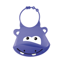 Babero de silicona Silybib Hippopotamus