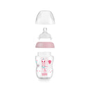 Biberón Fisher Price First Moments Algodón de Azúcar Rosa 270 ml