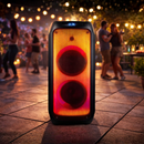 Caja de llamas Pulse Flamebox 2X8 Pol 800W BT/AUX/FM/SD Led