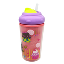 Taza térmica con pajita - Rosa