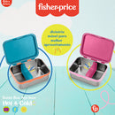 Bento Box de Acero Inoxidable Hot & Cold Fresh FisherPrice - Rosa 