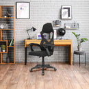 Silla de oficina negra Relax