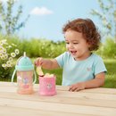 Vaso con compartimento para snacks Playful Rosa Sunset – Fisher-Price