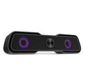 Barra de sonido 2.0 Gamer 15W RMS LED