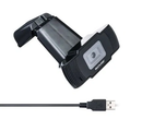 Cámara web de oficina HD 720P USB negra