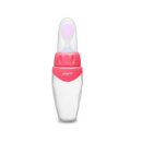 Cuchara medidora para comida de bebé - Rosa