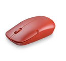 Ratón inalámbrico rojo de 2,4 GHz y 1200 DPI USB