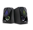 Caja de sonido 2.0 Gamer 12W RMS RGB