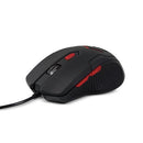 Combo Gaming Ratón 3200 DPI y Alfombrilla de Ratón